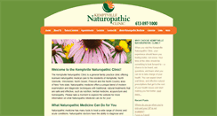 Desktop Screenshot of kemptvillenaturopathic.com